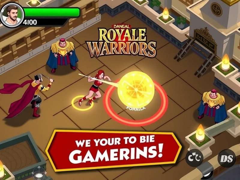 Intense Battle Royale Action in Dangal Royale Warriors Dangal Royale Warriors Gameplay Screenshot